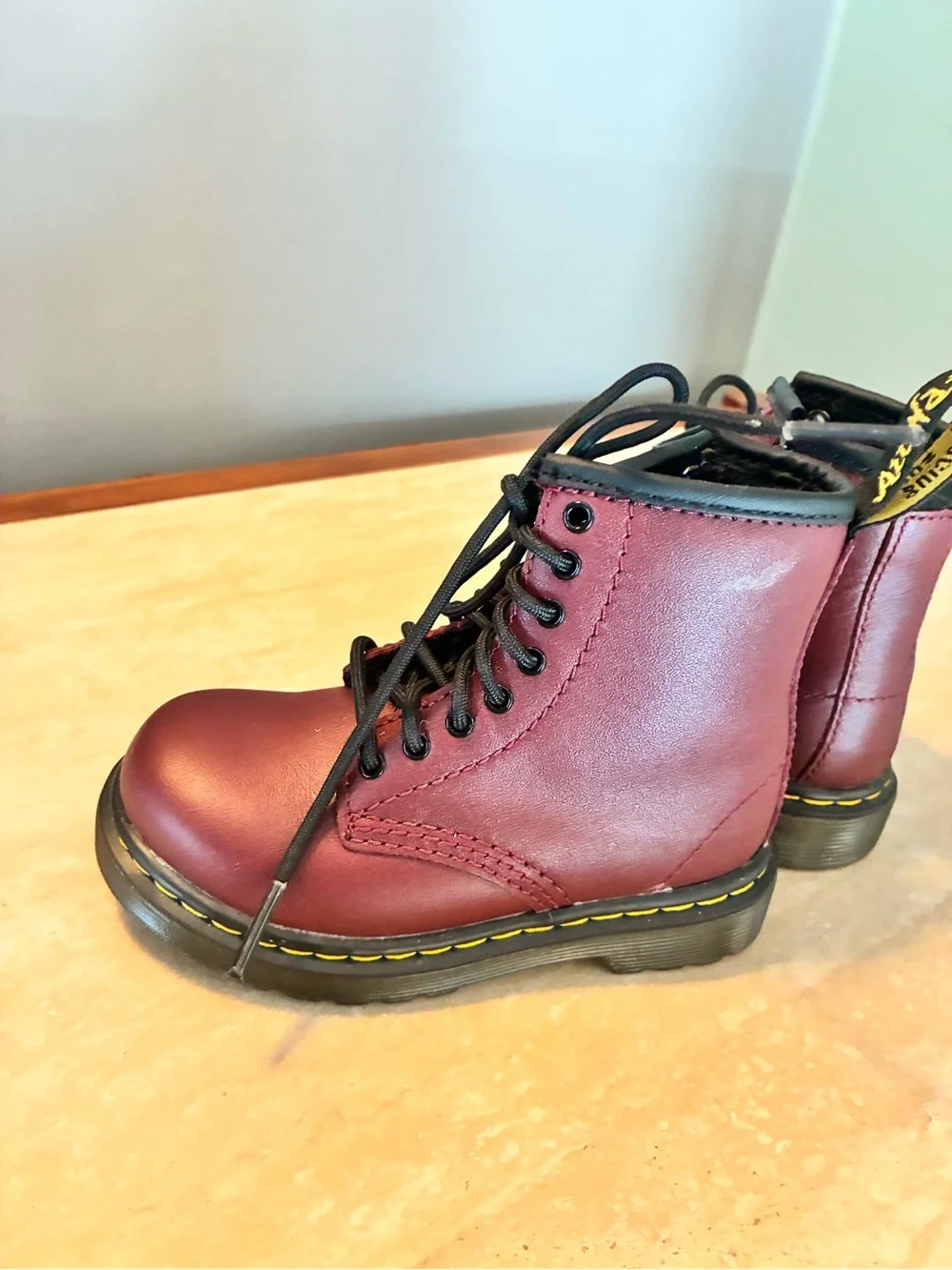 Dr. Martens Toddler Lace-Up Ankle Boots